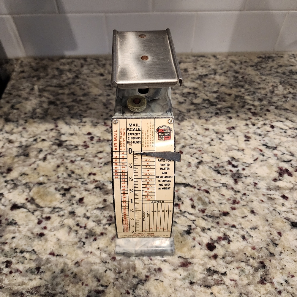 Vintage 1958 Hanson Postal Mail Scale Model 1546